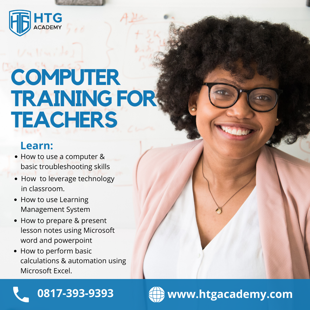 Computer training for teachers